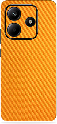 SkinoMania Xiaomi Redmi Note 14 Premium Vinyl Mobile Skin (Multicolor) Mobile Skin(Golden CF)