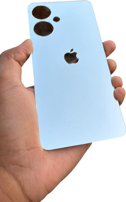 TWUAOP REALME 13C 5G MOBILE SKIN ACRYLIC SHEET MIRROR BACK PANNEL APPLE Mobile Skin(Silver)