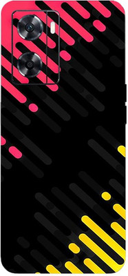 BugguSkin Oppo A77s Mobile Skin(Ultra Super Abstarct Lines Skin With High Matte Finish.)