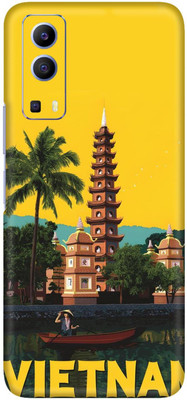 wrap craft VIVO V21E 5G Premium Vinyl Mobile Skin(Multicolor)