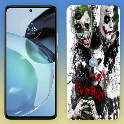 BugguSkin Moto G72 Mobile Skin(Ultra Super Jokers Skin With High Mattte Finish...)