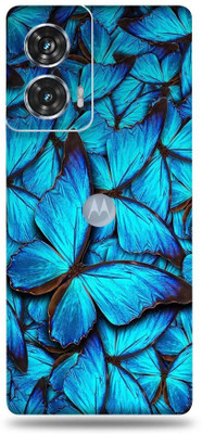 Mclaxa Moto Edge 50 Fusion Mobile Skin(Butterfly Blue)