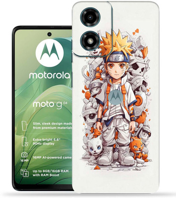 OggyBaba Moto G04 Mobile Skin(Kakashi Friend)