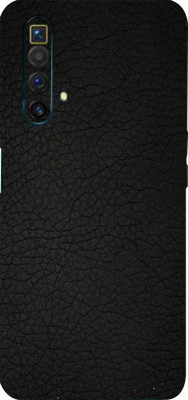 TJ CREATION Realme X3 Superzoom, realme x3 superzoom Mobile Skin(Ultra Super Black Leather Skin With High Matte Finish.)