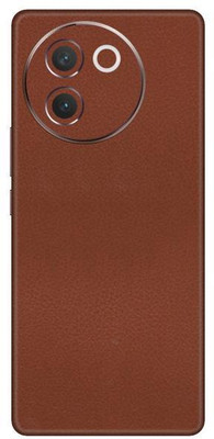 Vcare GadGets Leather Brown V30e 5G Mobile Skin(Leather Brown)