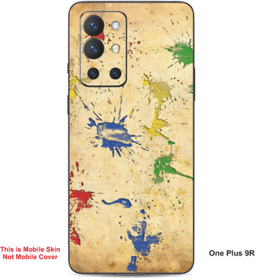 VYBE The Smart Choice One Plus 9R Art Embossed Mobile Skin(Picton Blue A6)