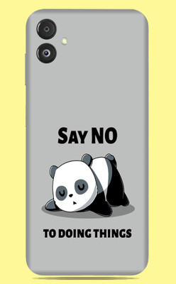 SkinoMania Samsung Galaxy F14 5G Mobile Skin(Multicolor Say No Panda)