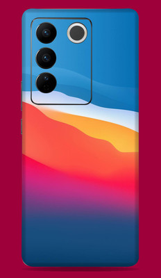 SkinoMania Vivo V27 Pro 5G Mobile Skin(-Multicolor-Cloud)