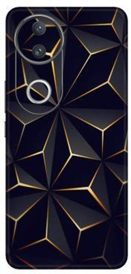 Vcare GadGets iQOO Z10R (5G) Mobile Skin(Black & Gold)