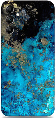SkinoMania SAMSUNG Galaxy A14 5G Mobile Skin(Multicolor Blue-Aqua)