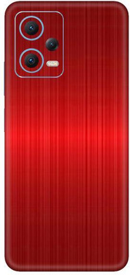 Vcare GadGets Redmi Note 12 5G Mobile Skin(Red)