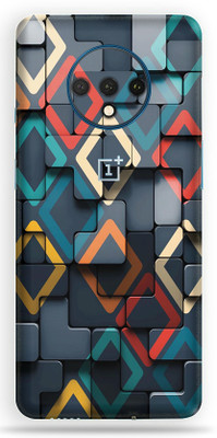 AsSkin Oneplus 7T Mobile Skin(Wall Design Back Skin With High Matte Finish)