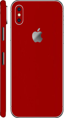 Vcare GadGets Apple iPhone Xs Max / 10s Max Mobile Skin(Red)
