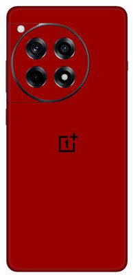 Vcare GadGets Red Matte OnePlus 12 R 5G With Logo Mobile Skin(Red Matte)