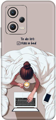 AMTHA AMTHA POCO X5 5G Mobile Skin(Multicolor)