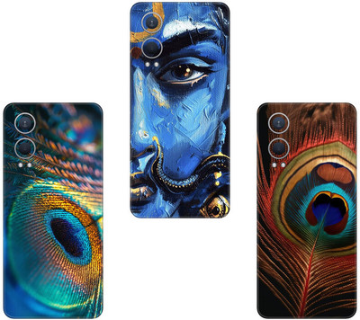 wrap craft REDMI 7 COMBO(PACK OF 3)Camera&Back Protector Premium Vinyl Mobile Skin(Multicolor)