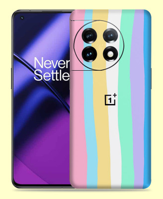 WeCre8 Skin's Oneplus 11R 5G Mobile Skin(Fade Lines Multicolor Mobile Skin)