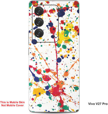 VYBE The Smart Choice Vivo V27 Pro Art Embossed Mobile Skin(Soapstone 6)