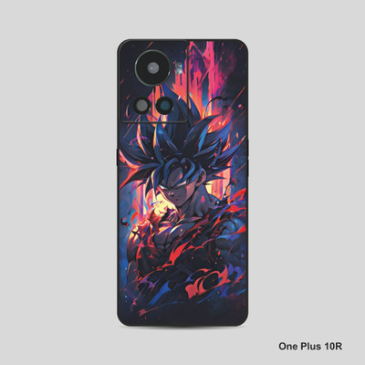 VYBE The Smart Choice One Plus 10R Goku Mobile Skin Mobile Skin(Deep Rose 16)