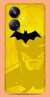 SkinoMania Realme 10 pro + 5g Mobile Skin(Yellow-batman)