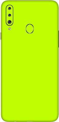 Vcare GadGets Samsung Galaxy A20s Mobile Skin(Olive Green)