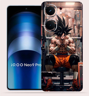 OggyBaba Vivo Iqoo Neo 9 Pro 5g Mobile Skin(Gym with Goku)