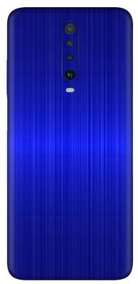 Vcare GadGets Poco X2 Mobile Skin(Dark Blue Brushed)