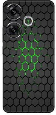 Vcare GadGets Poco F6 (5G) Mobile Skin(Green & Light Grey)