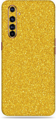 TJ CREATION Realme X50 Pro, realme x50 pro Mobile Skin(Ultra Super Golden Glitter Skin With High Matte Finish., Mobile Skin (Back+Side+Camera))