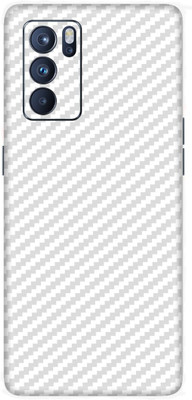 ARAYLE Oppo Reno6 Pro (5G) Mobile Skin(Transparent 3D Carbon Fiber Edge To Ege)