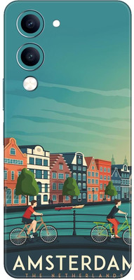 wrap craft VIVO IQOO Z10 LITE 5G Premium Vinyl BACK 18 Mobile Skin(Multicolor)