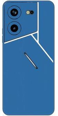 Vcare GadGets Pova 5 Pro (5G) Mobile Skin(Blue)