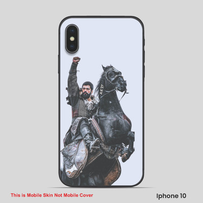 VYBE The Smart Choice iPhone 10 Ertugrul Ghazi Osman Mobile Skin(Dove Grey 6)
