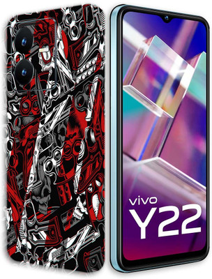 BugguSkin VIVO Y22 Mobile Skin(Ultra Super Color Arms Skin With High Matte Finish.)