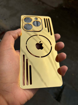 TWUAOP INFINIX NOTE 40X 5G BACK PANNEL ACRYLIC SHEET MERO APPLE Mobile Skin(Gold)