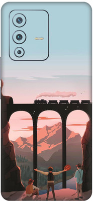 wrap craft VIVO V23 PRO 5G Premium Vinyl Mobile Skin(Multicolor)