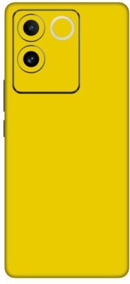 Vcare GadGets Vivo T2 Pro 5G Mobile Skin(Yellow Glossy)