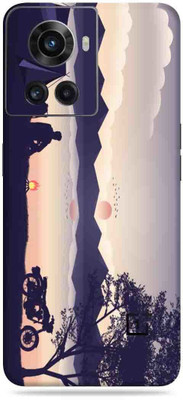 SkinoMania Oneplus 10R-5G Mobile Skin(Multicolor Camoing Art)