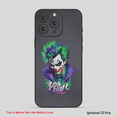 VYBE The Smart Choice iPhone 13 Pro Horror Mobile Skin(Davy Grey 5)