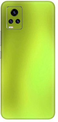 Vcare GadGets Vivo V20 Pro Mobile Skin(Olive Green Metallic)