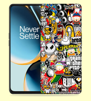 SkinoMania OnePlus Nord CE 3 Lite 5G Mobile Skin(Multicolor Sticker-Bombing)