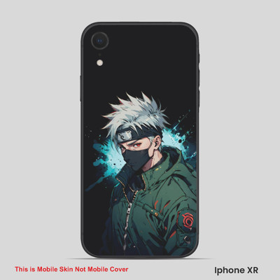 VYBE The Smart Choice iPhone XR Goku Embossed Mobile Skin(Limed Spruce 11)