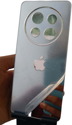 TWUAOP REDMI 14C 5G MOBILE SKIN, MIRROR BACK PANNEL ACRYLIC SHEET Mobile Skin(Silver)