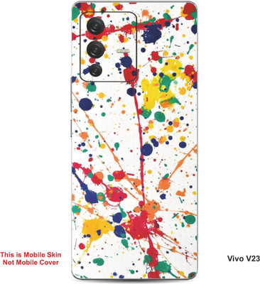 VYBE The Smart Choice Vivo V23 Art Embossed Mobile Skin(Soapstone 3)