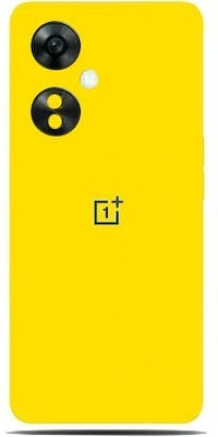 BUGGU OnePlus Nord CE 3 Lite 5G, 1+Nord CE 3 Lite 5G Mobile Skin(Ultra Super Yellow Matte Skin With High Matte Finish.)