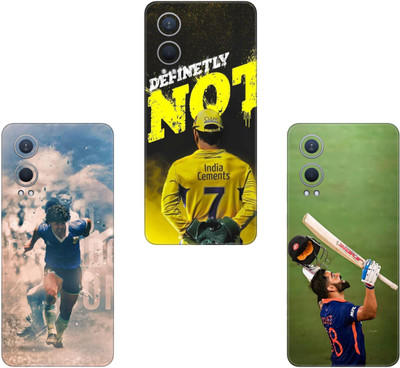 wrap craft TECNO POP 8 BG6 COMBO(PACK OF 3)Camera&Back Protector Premium Vinyl Mobile Skin(Multicolor)