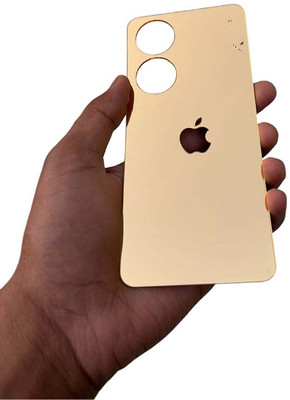 TWUAOP VIVO Y100A 5G MOBILE SKIN ACRYLIC SHEET MIRROR BACK PANNEL APPLE Mobile Skin(Gold)