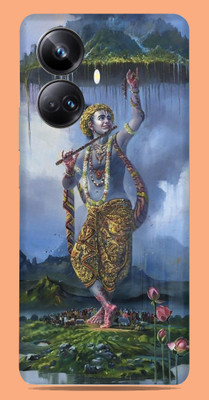 SkinoMania Realme 10 pro + 5g Mobile Skin(Multicolor Krishna Ji Govardhan)