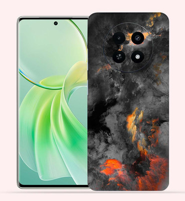 OggyBaba OggyBaba Realme Narzo 70x 5g Mobile Skin(Black clouds)
