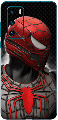 FCS Huawei P40 4G Printed Back skin Mobile Skin(Spider Man)